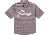 Supreme UNDERCOVER S/S Flannel Shirt Grey Plaid