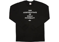Supreme UNDERCOVER/Public Enemy Counterattack L/S Tee Black