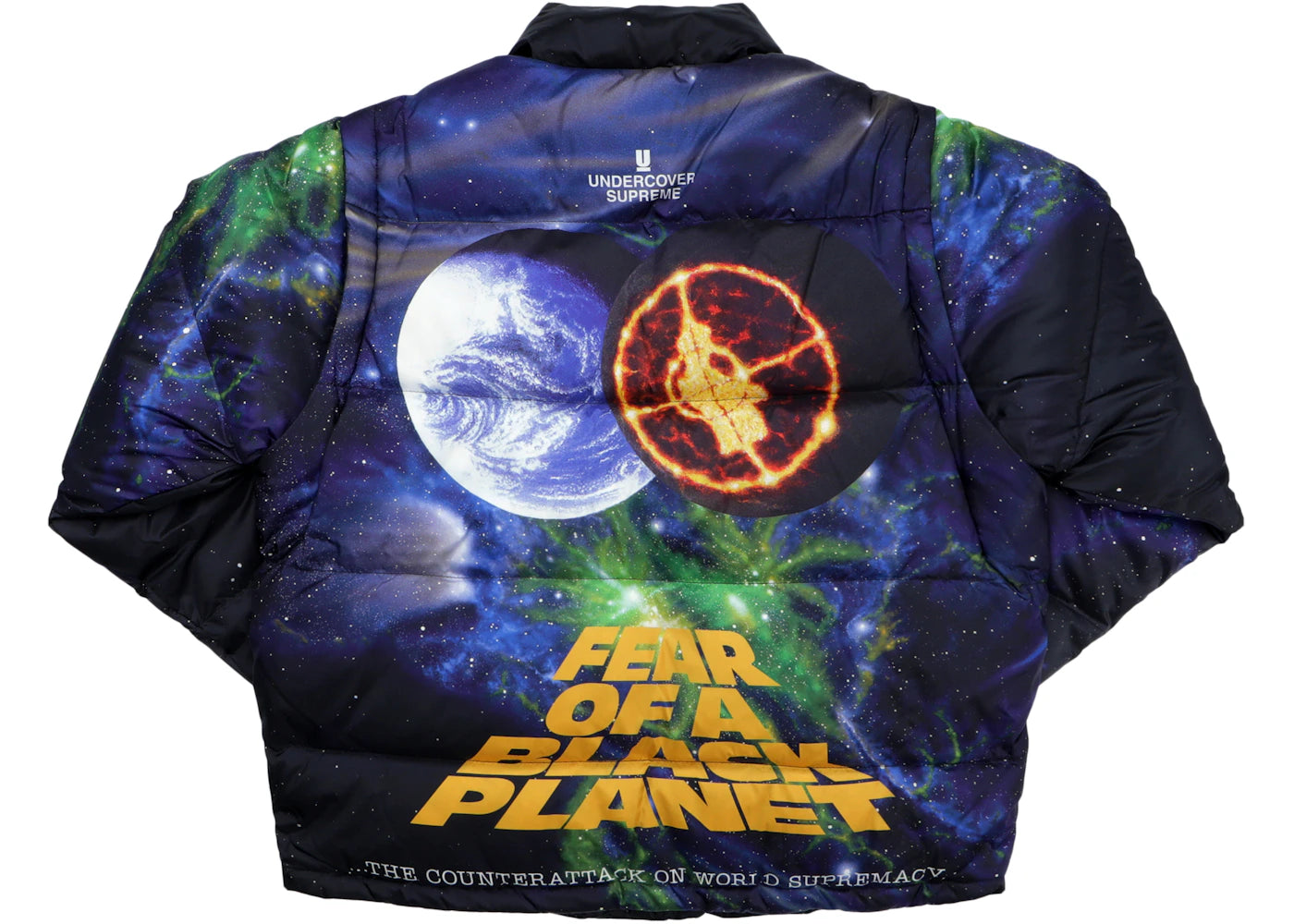 Supreme UNDERCOVER/Public Enemy Puffy Jacket Multi - vue secondaire B