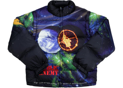 Supreme UNDERCOVER/Public Enemy Puffy Jacket Multi - apparel view 2
