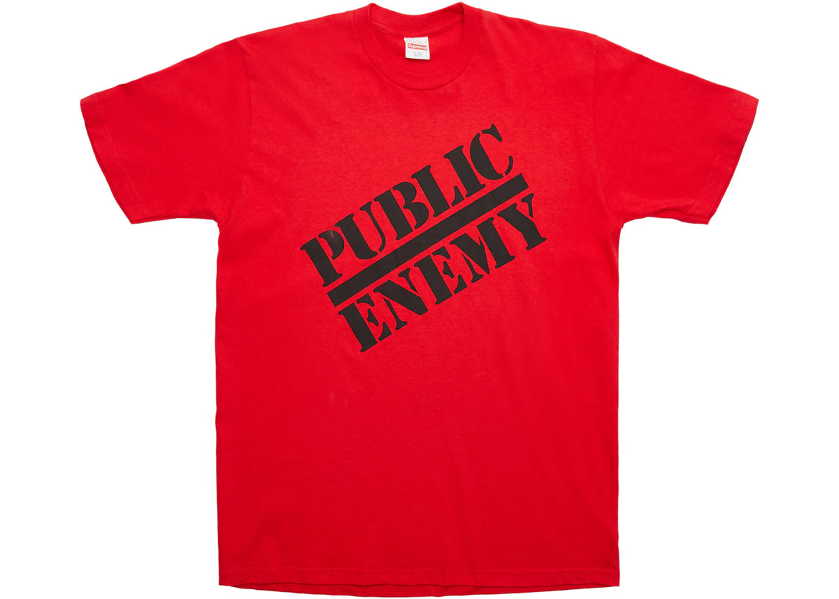 Supreme UNDERCOVER/Public Enemy Tee Red - vue 360