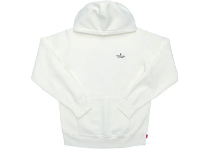 Supreme UNDERCOVER/Public Enemy Terrordome Hooded Sweatshirt White - apparel view 2