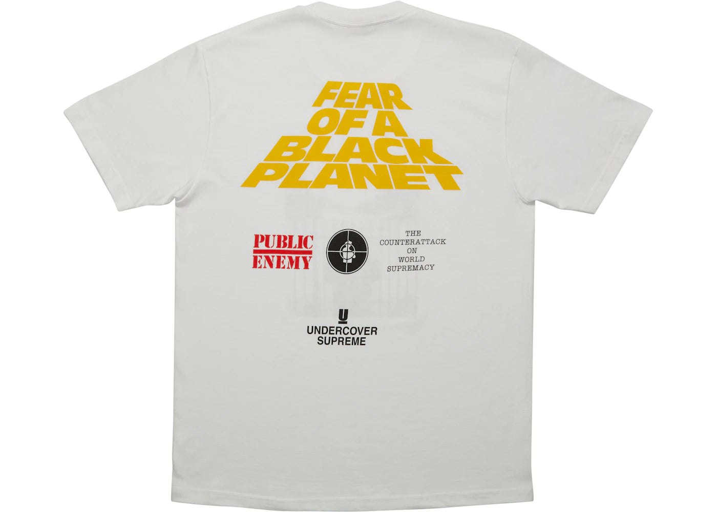 Supreme UNDERCOVER/Public Enemy White House Tee White