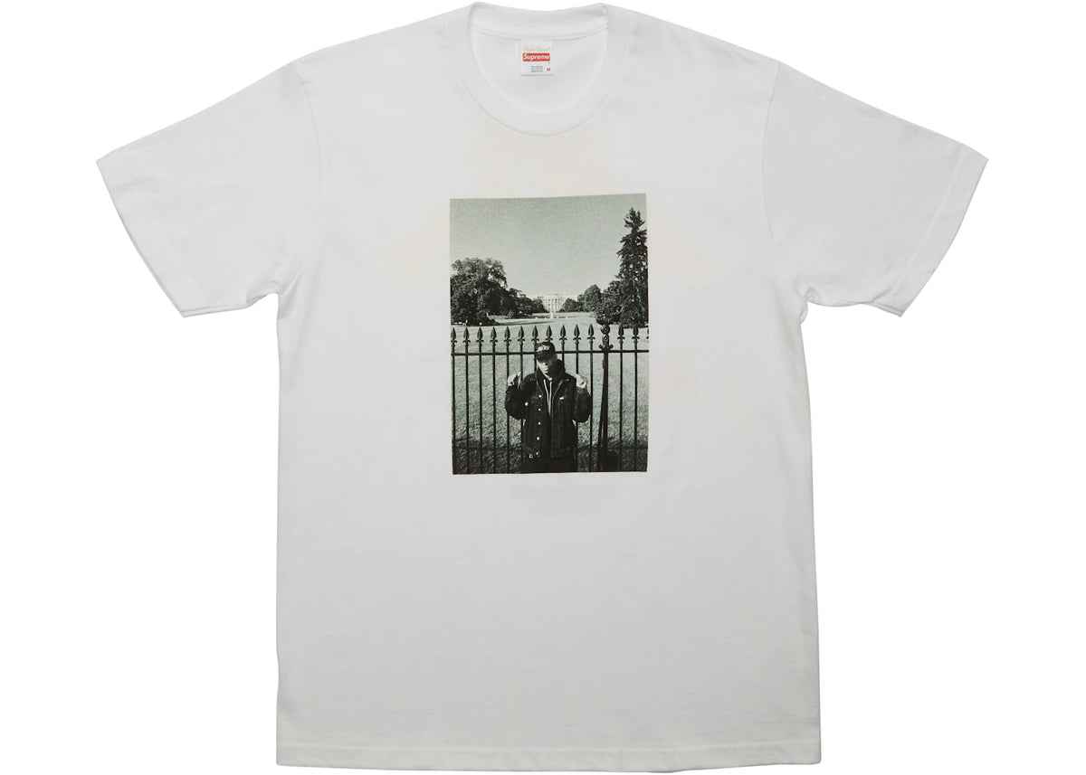 Supreme UNDERCOVER/Public Enemy White House Tee White - vue 360