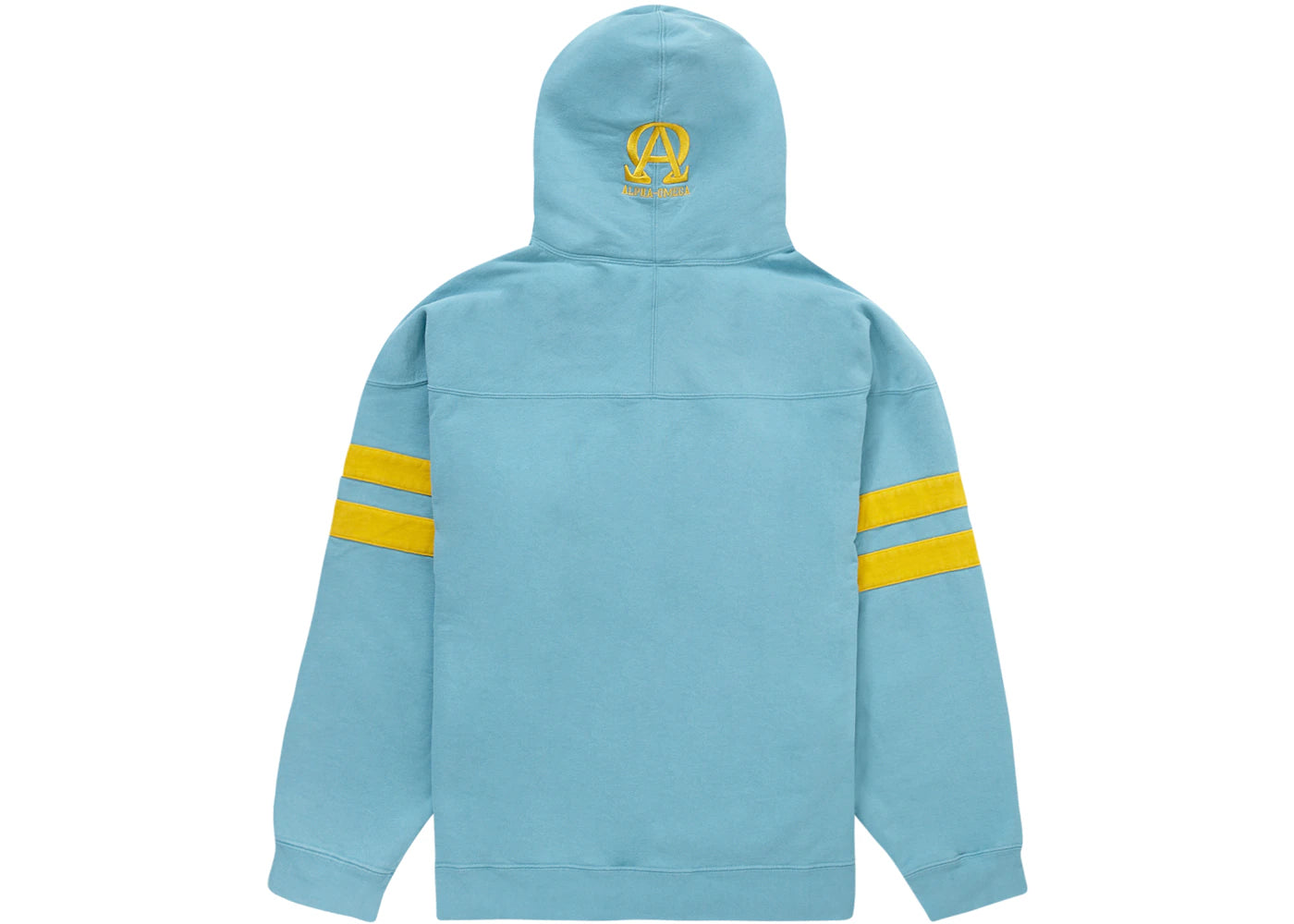Supreme US-NY Hooded Sweatshirt Light Aqua - vue secondaire B