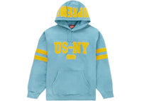 Supreme US-NY Hooded Sweatshirt Light Aqua