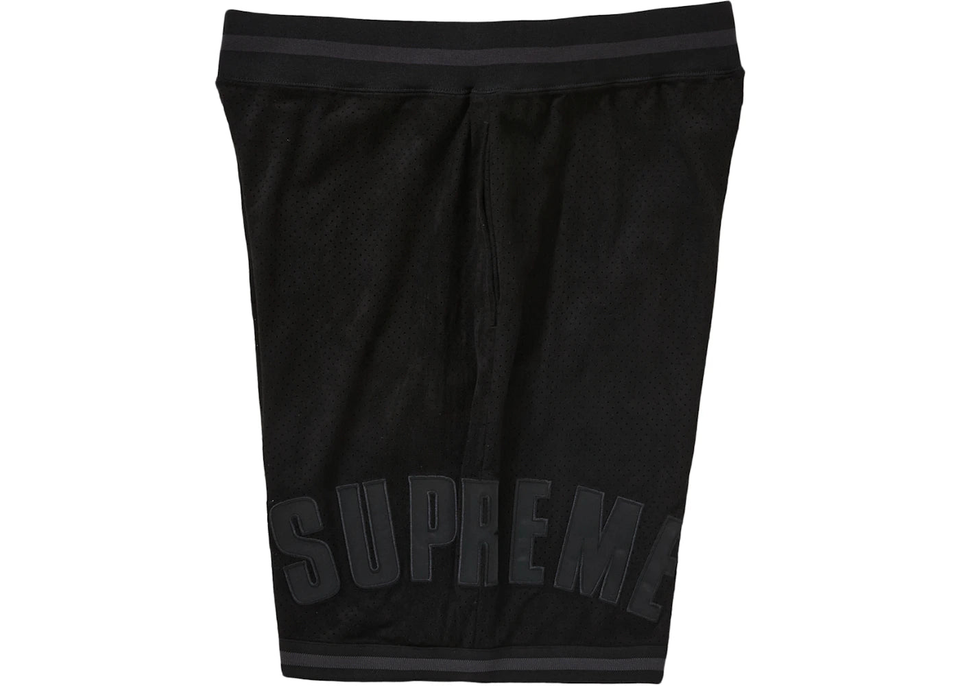 Supreme Ultrasuede Mesh Short Black - vue secondaire B