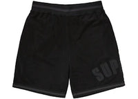 Supreme Ultrasuede Mesh Short Black