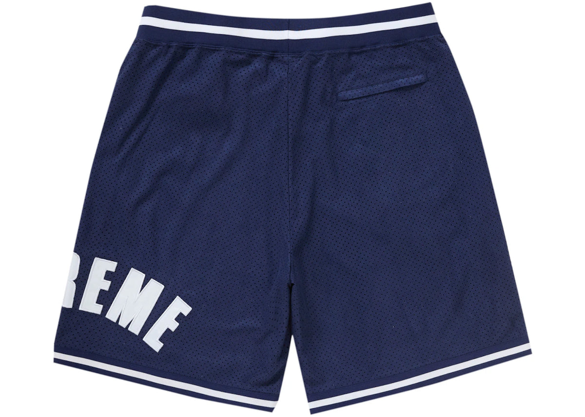 Supreme Ultrasuede Mesh Short Navy - vue secondaire B