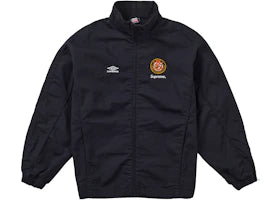 Supreme Umbro Cotton Ripstop Track Jacket (SS26) Black - vue 360