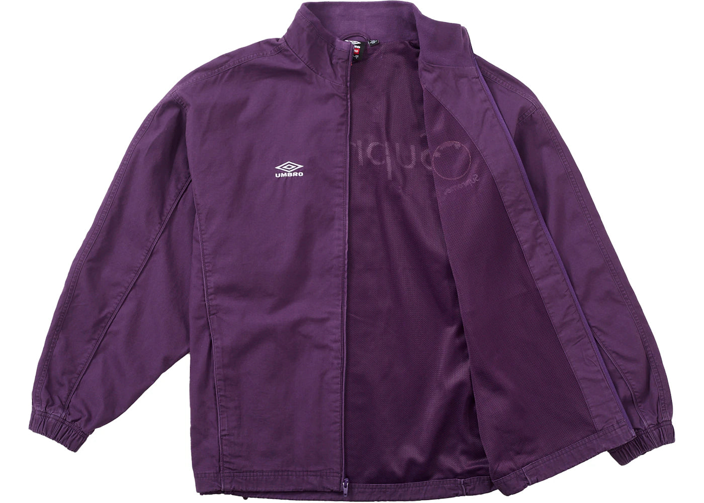Supreme Umbro Cotton Ripstop Track Jacket (SS26) Plum - vue secondaire B