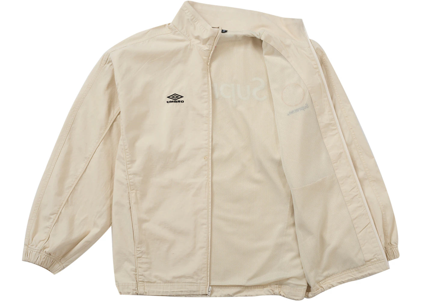Supreme Umbro Cotton Ripstop Track Jacket (SS26) Stone - vue secondaire B