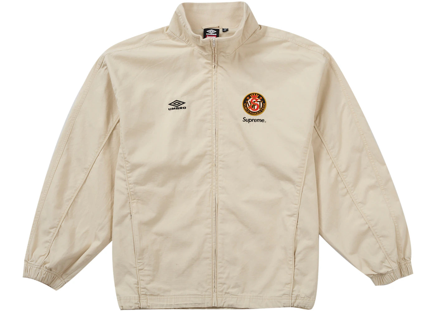 Supreme Umbro Cotton Ripstop Track Jacket (SS26) Stone - vue secondaire A