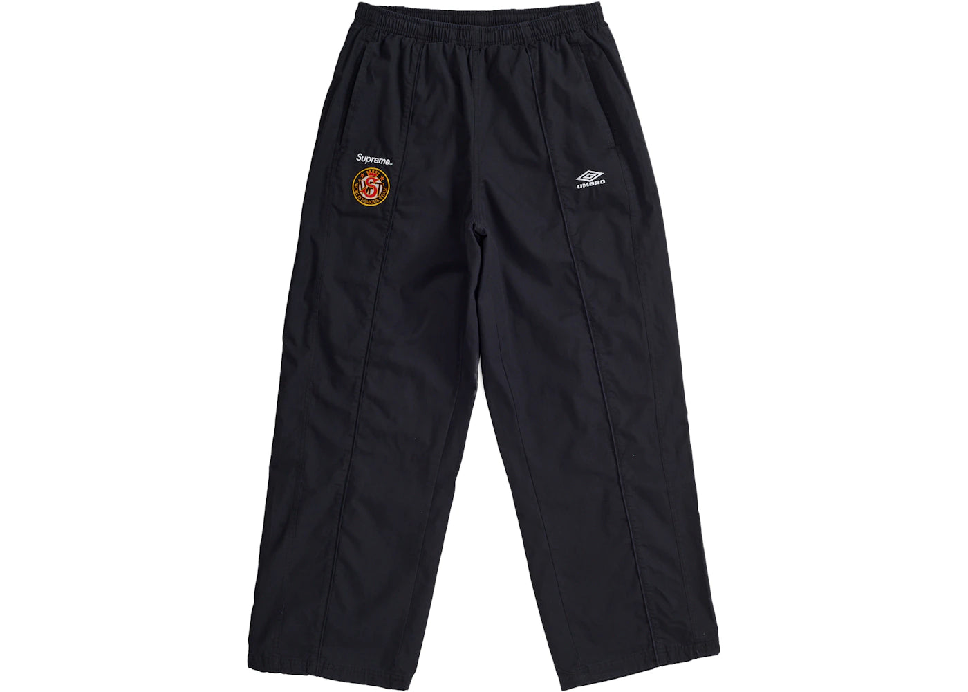 Supreme Umbro Cotton Ripstop Track Pant (SS26) Black - vue secondaire A