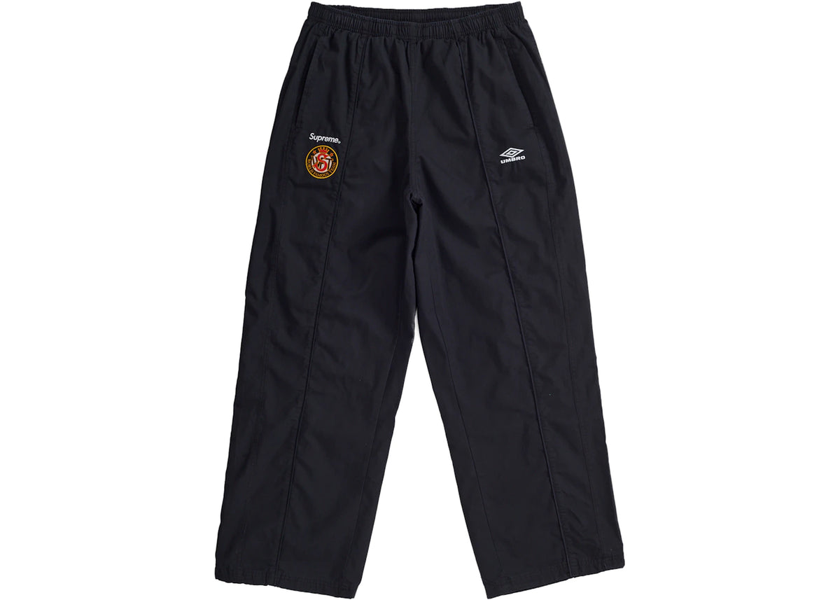 Supreme Umbro Cotton Ripstop Track Pant (SS26) Black - vue 360
