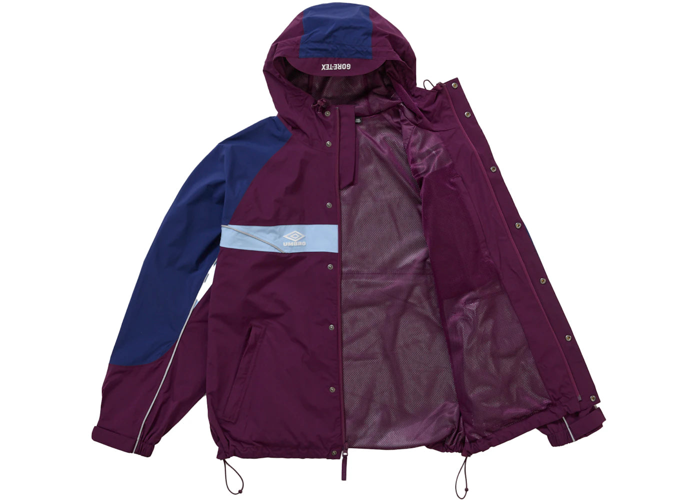 Supreme Umbro GORE-TEX Hooded Jacket Dark Purple - vue secondaire B