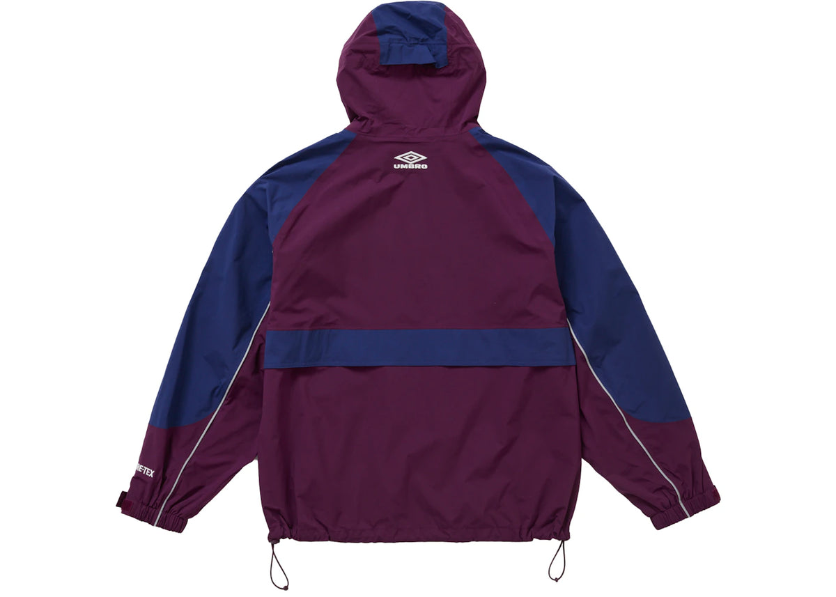 Supreme Umbro GORE-TEX Hooded Jacket Dark Purple - vue secondaire B