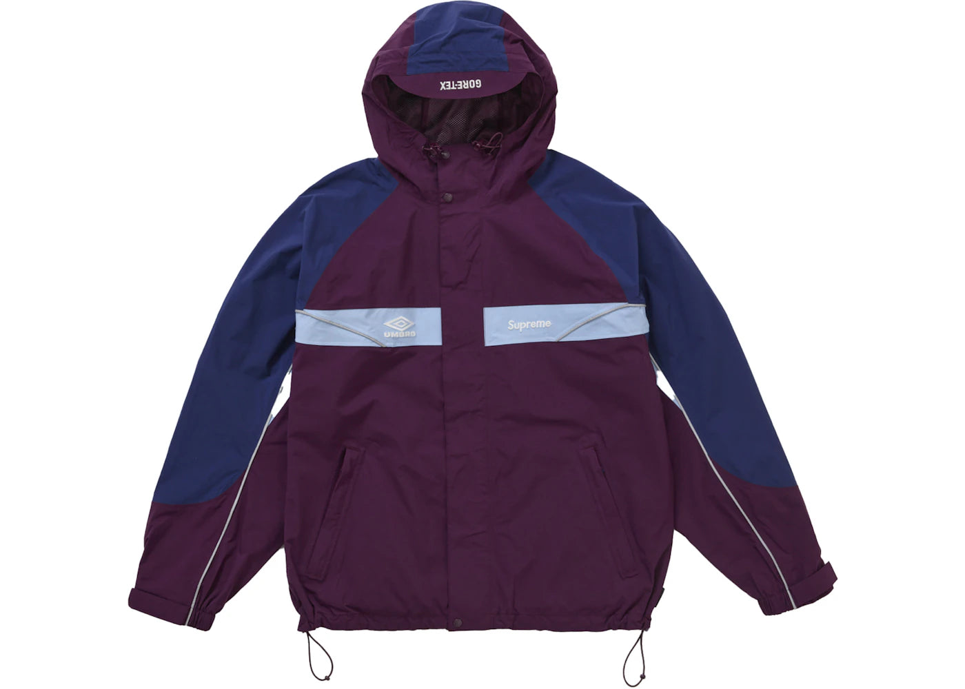 Supreme Umbro GORE-TEX Hooded Jacket Dark Purple - vue secondaire A