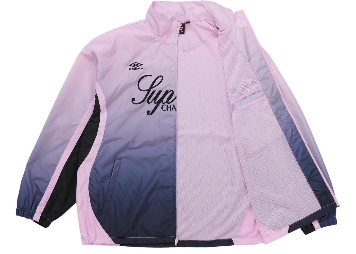 Supreme Umbro Gradient Track Jacket Pink - vue secondaire A