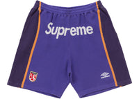 Supreme Umbro Knit Soccer Short Purple