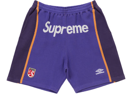 Supreme Umbro Knit Soccer Short Purple - product view 2