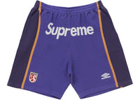 Supreme Umbro Knit Soccer Short Purple