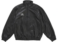 Supreme Umbro Leather Track Jacket Black