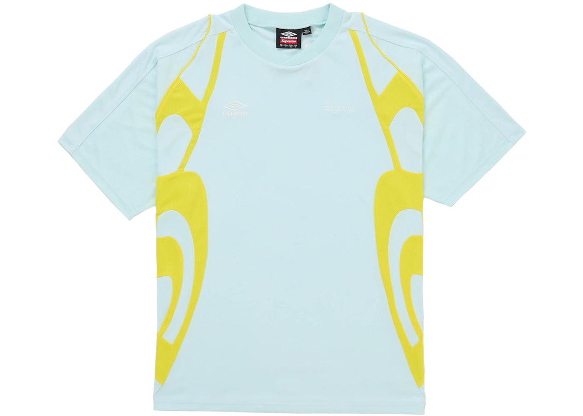 Supreme Umbro Old English Soccer Jersey Light Blue - vue secondaire A