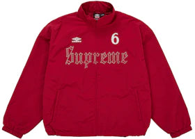 Supreme Umbro Rhinestone Track Jacket Red