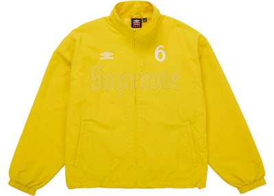 Supreme Umbro Rhinestone Track Jacket Yellow