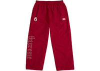 Supreme Umbro Rhinestone Track Pant Red