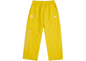 Supreme Umbro Rhinestone Track Pant Yellow
