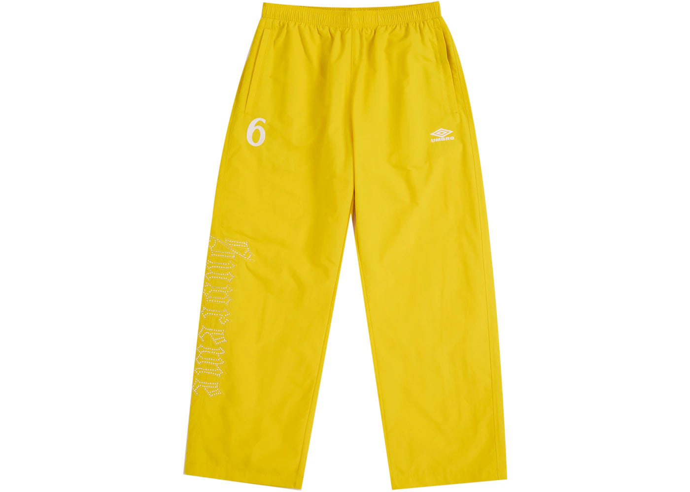 Supreme Umbro Rhinestone Track Pant Yellow - vue secondaire A