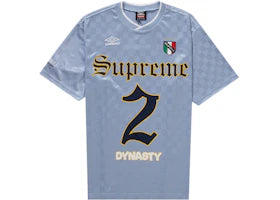 Supreme Umbro Soccer Jersey Light Blue - vue 360