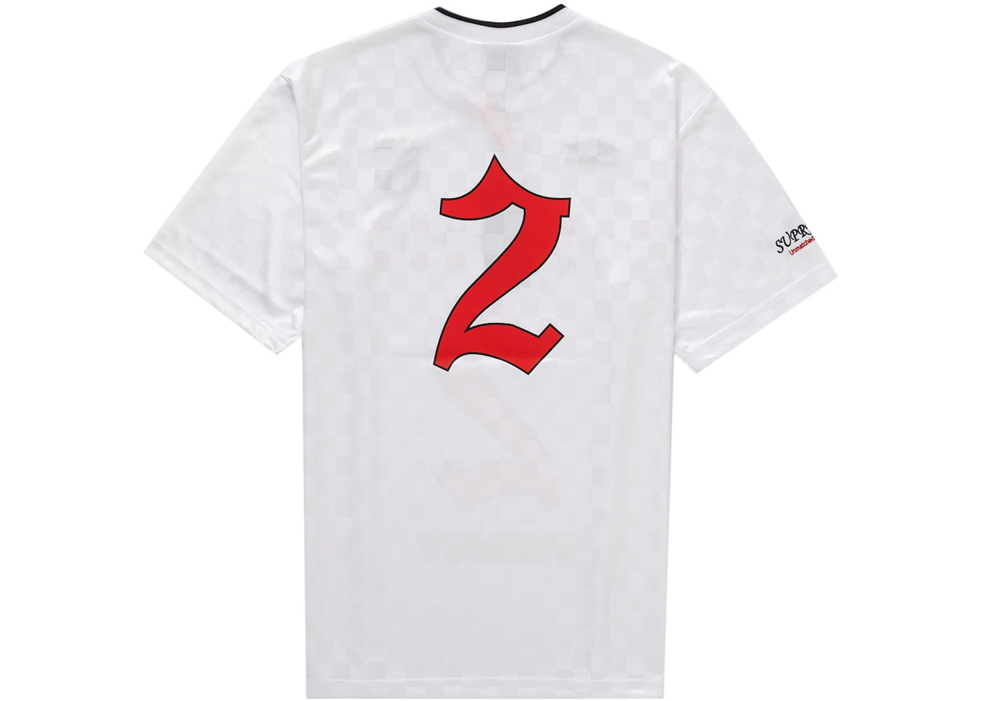 Supreme Umbro Soccer Jersey White - vue secondaire B