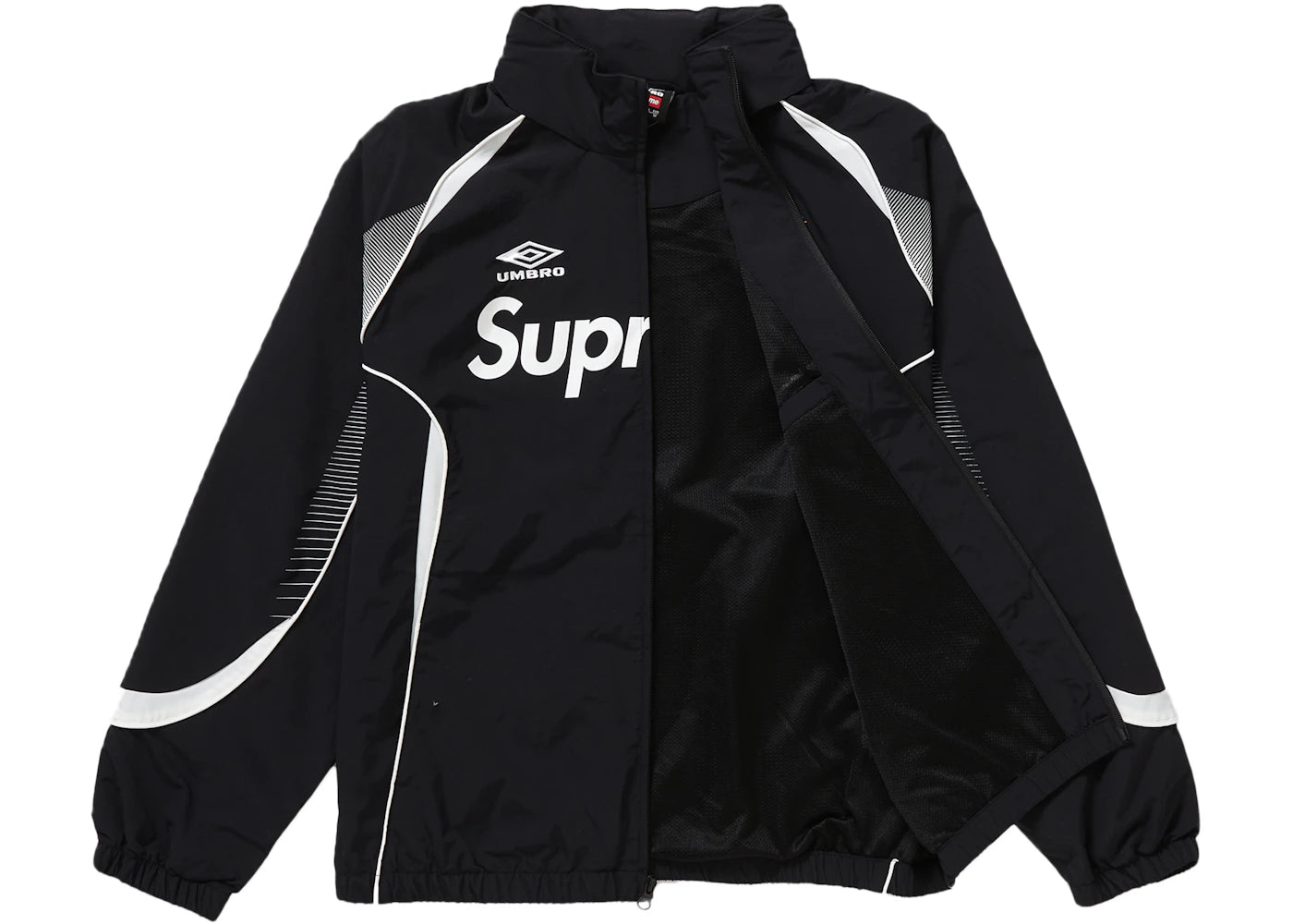 Supreme Umbro Track Jacket Black - vue secondaire A