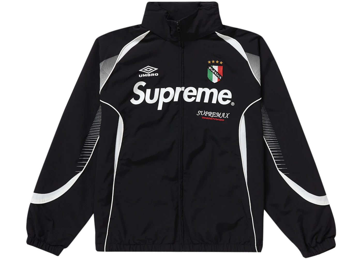 Supreme Umbro Track Jacket Black - vue 360
