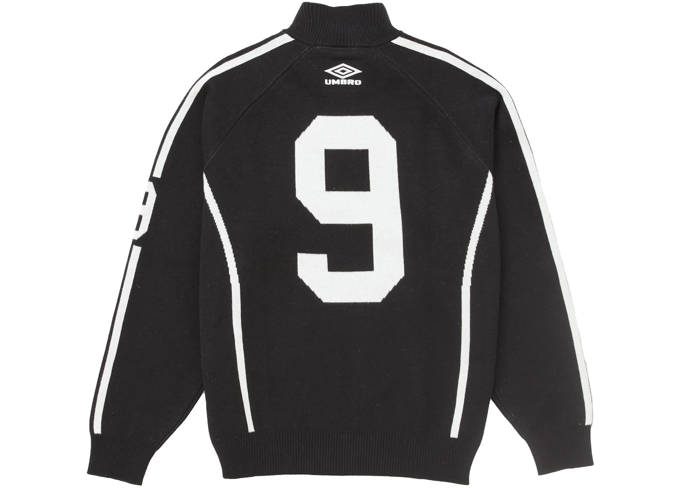 Supreme Umbro Zip-Up-Pullover Schwarz - vue secondaire A