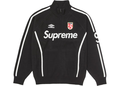 Supreme Umbro Zip Up Sweater Black - authentic Supreme apparel