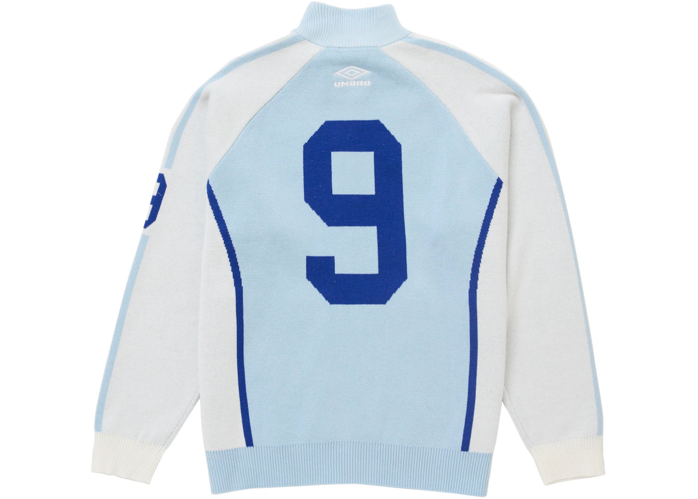 Supreme Umbro Zip Up Sweater Light Blue - vue secondaire A