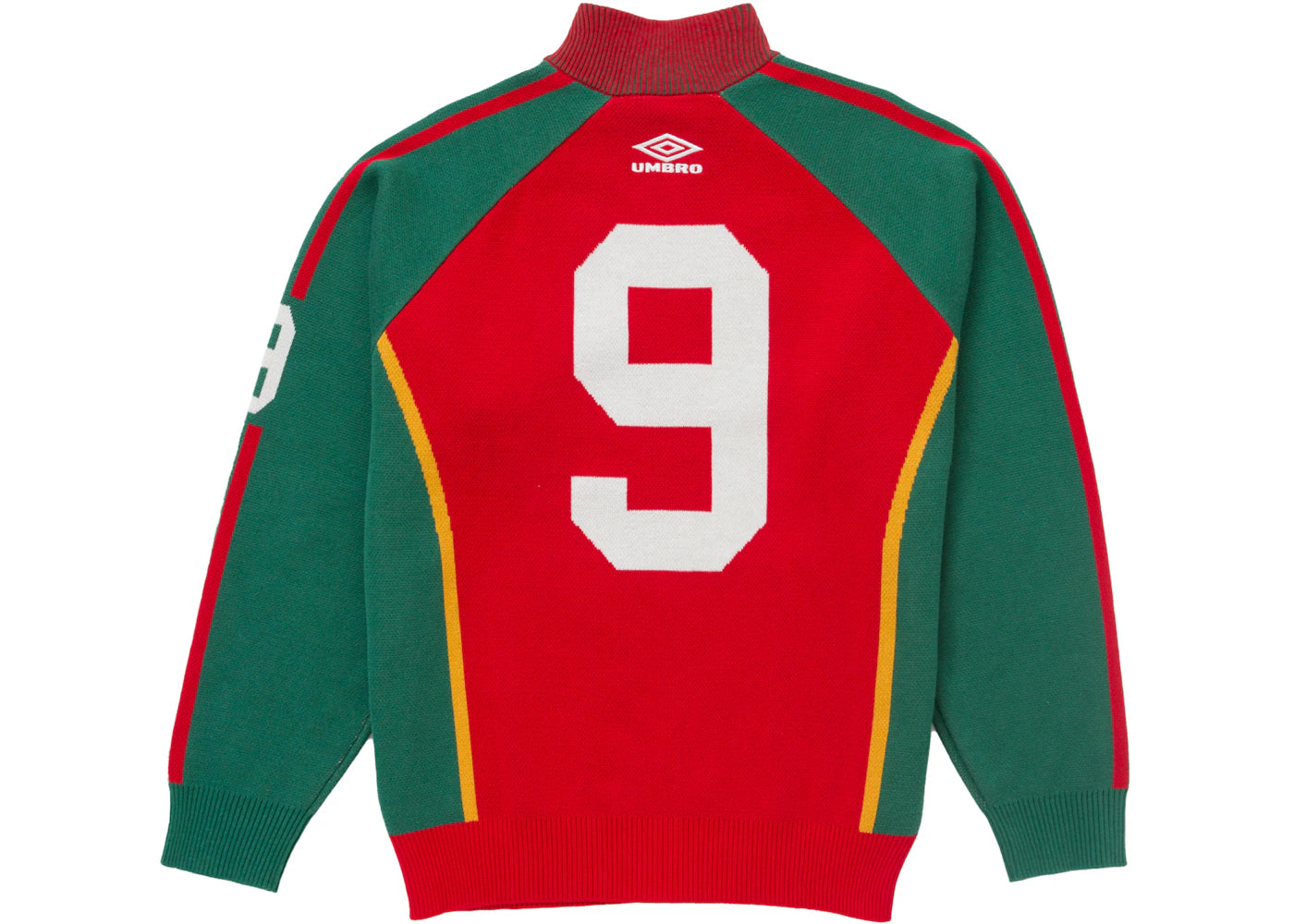 Supreme Umbro Zip Up Sweater Red - vue secondaire A