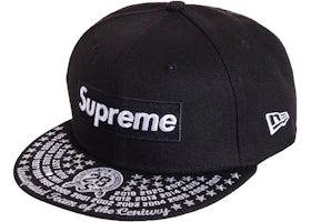 Supreme Undisputed Box Logo New Era Fitted Hat Black - vue 360