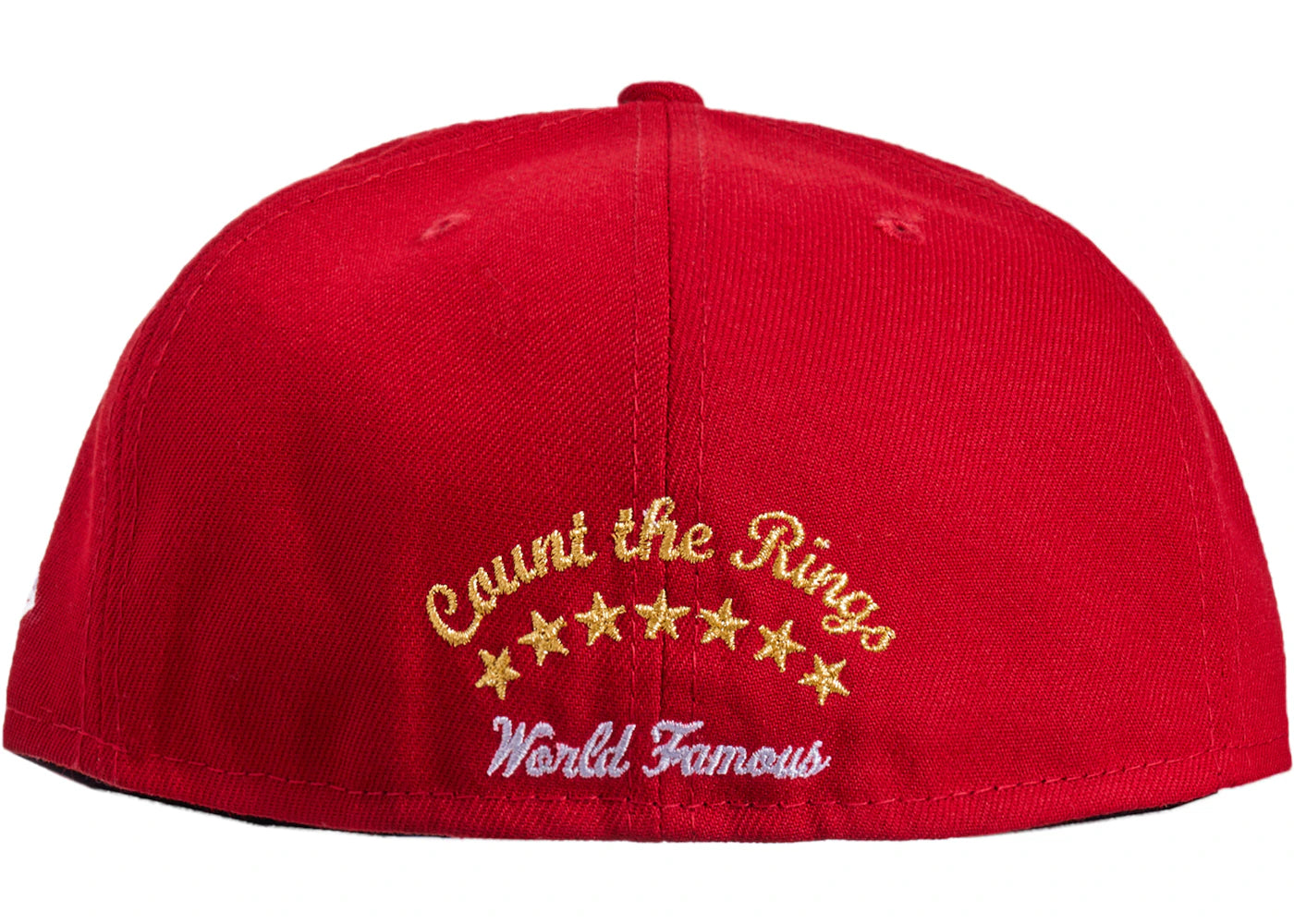 Supreme Undisputed Box Logo New Era Fitted Hat Red - vue secondaire B