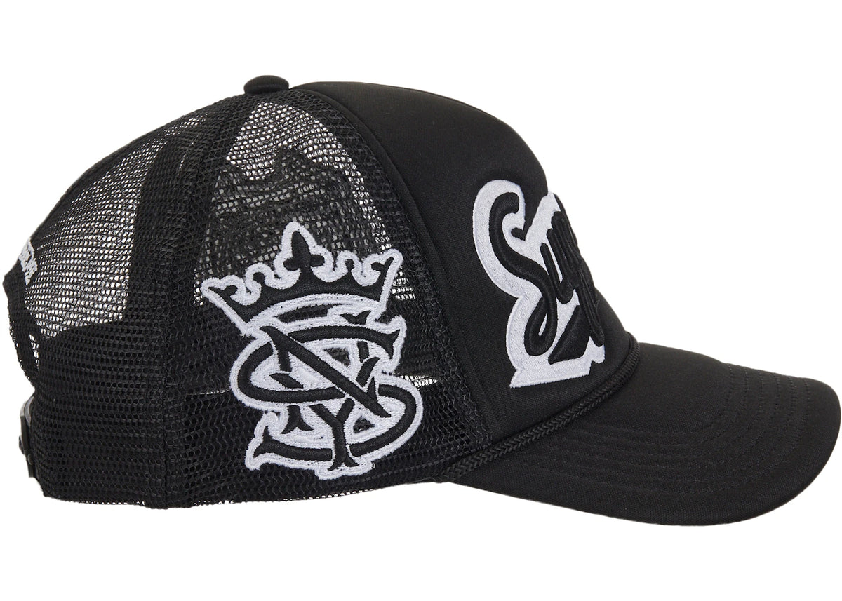 Supreme University Mesh Back 5-Panel Black - vue secondaire B
