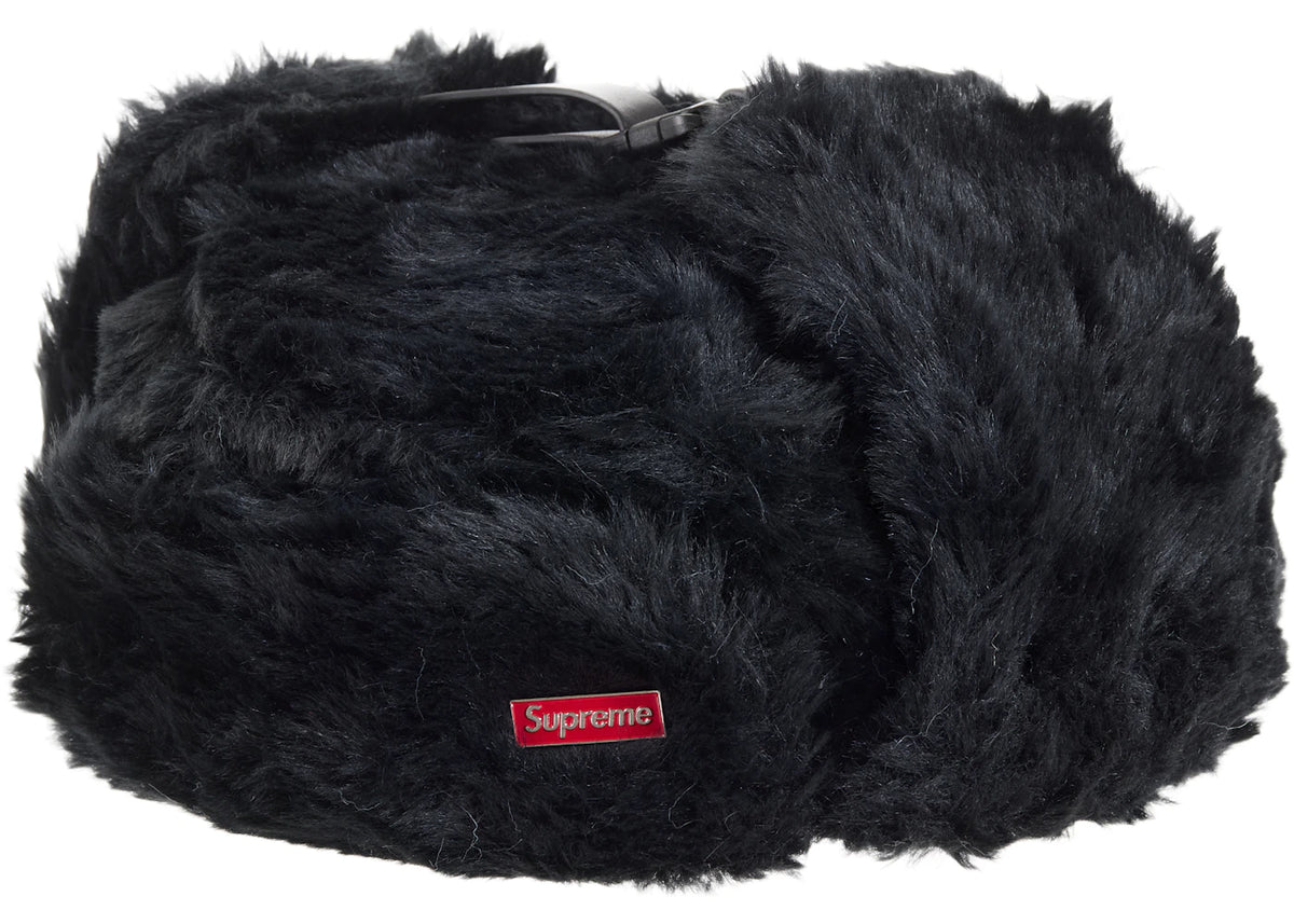 Supreme Ushanka Hat (FW25) Black - vue secondaire A
