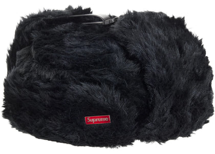 Supreme Ushanka Hat (FW25) Black - product view 2