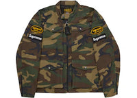 Supreme Vanson Leathers Cordura Jacket (SS26) Woodland Camo