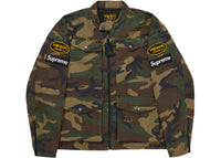 Supreme Vanson Leathers Cordura Jacket (SS26) Woodland Camo