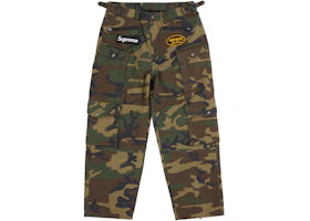 Supreme Vanson Leathers Cordura Pant Woodland Camo