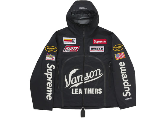 Supreme Vanson Leathers GORE-TEX Shell Jacket Black sneakers - authentic Supreme shoes